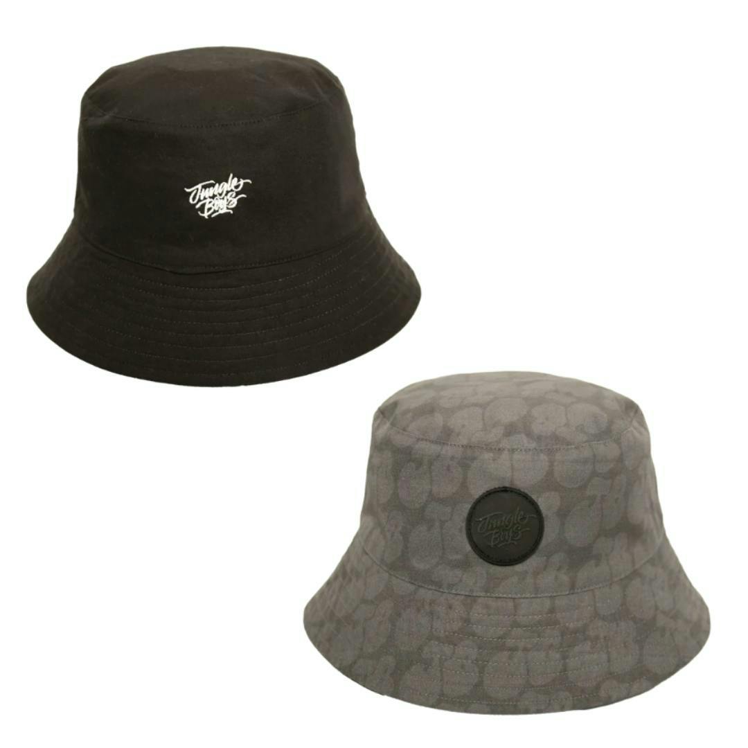 Jungle Boys Clothing | Reversable Bucket Hat (Black)