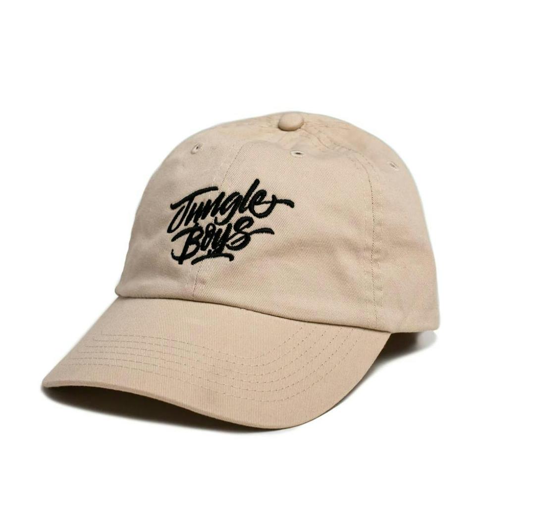 Jungle Boys Clothing | Stacked Dad Cap (Stone/Black)