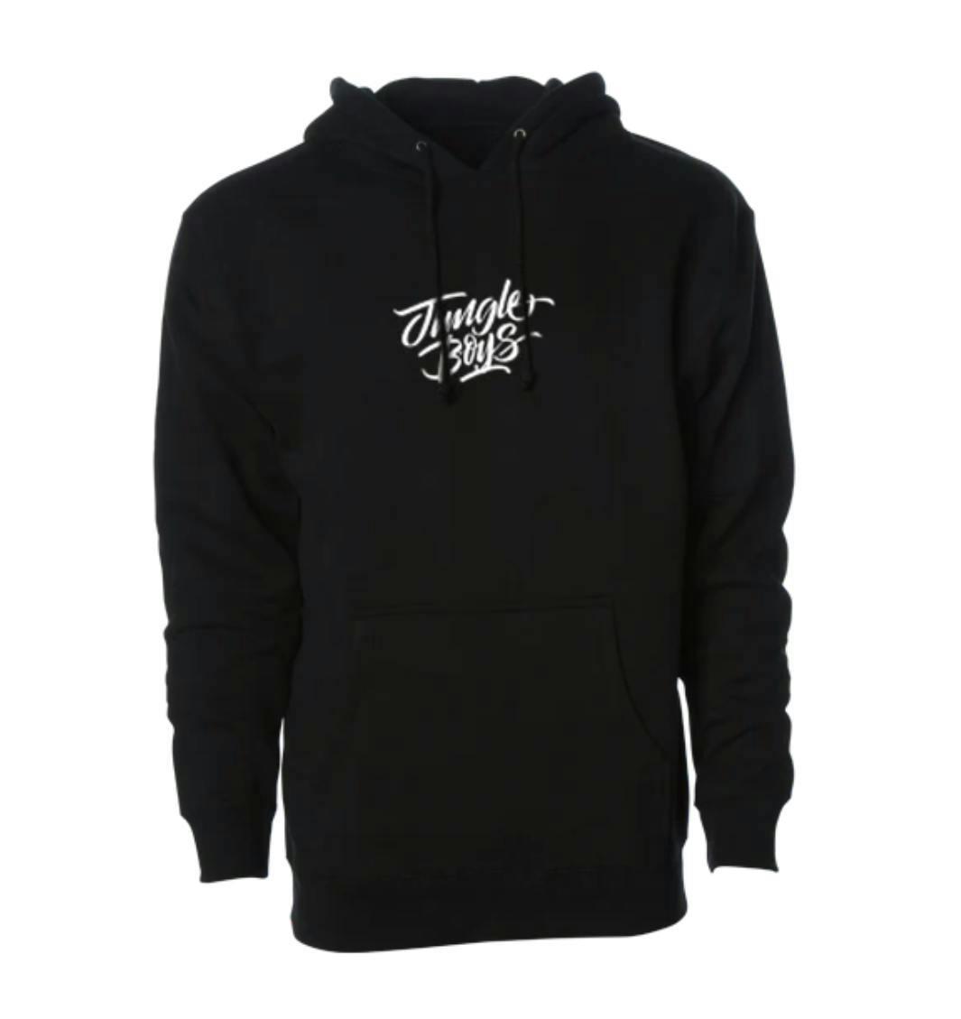 Jungle Boys Clothing | Stacked Embroidered Hoodie (Black)