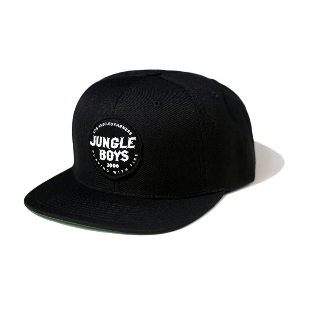 Jungle Boys Clothing | Stacked Patch Snapback (Black)