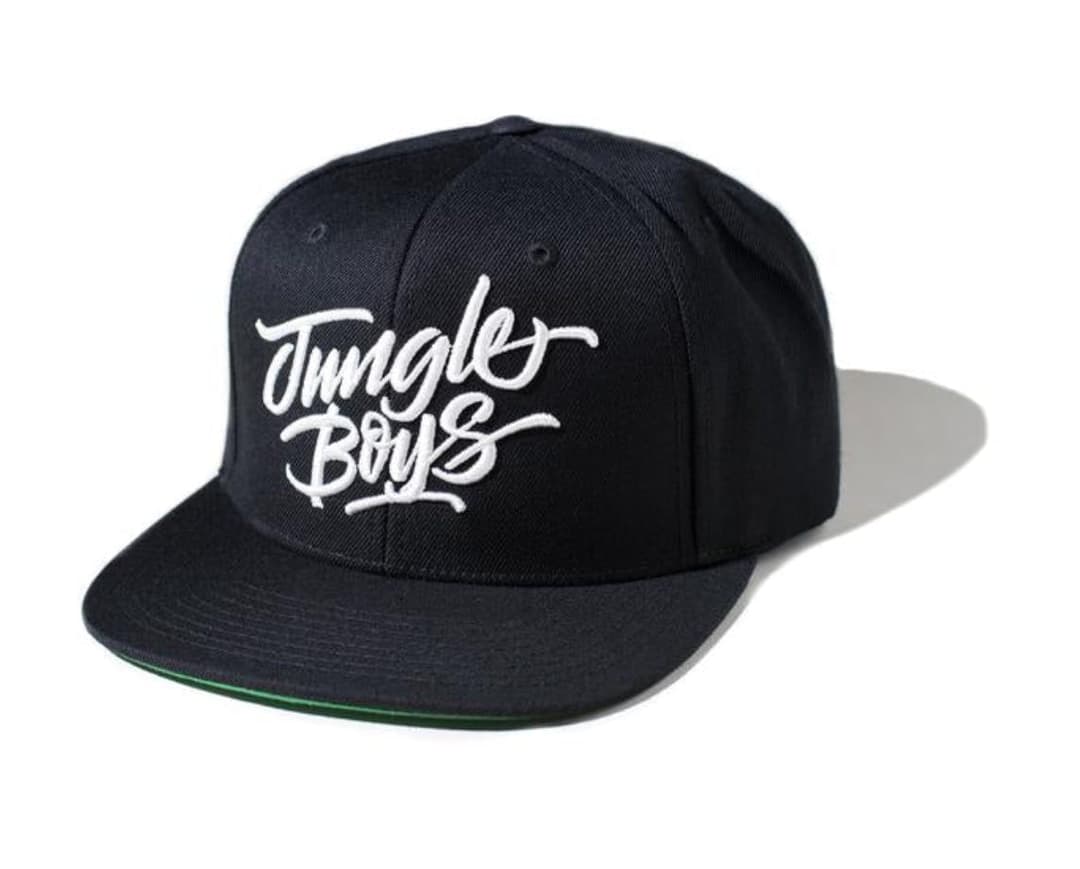 Jungle Boys Clothing | Stacked Snapback (Black/White)