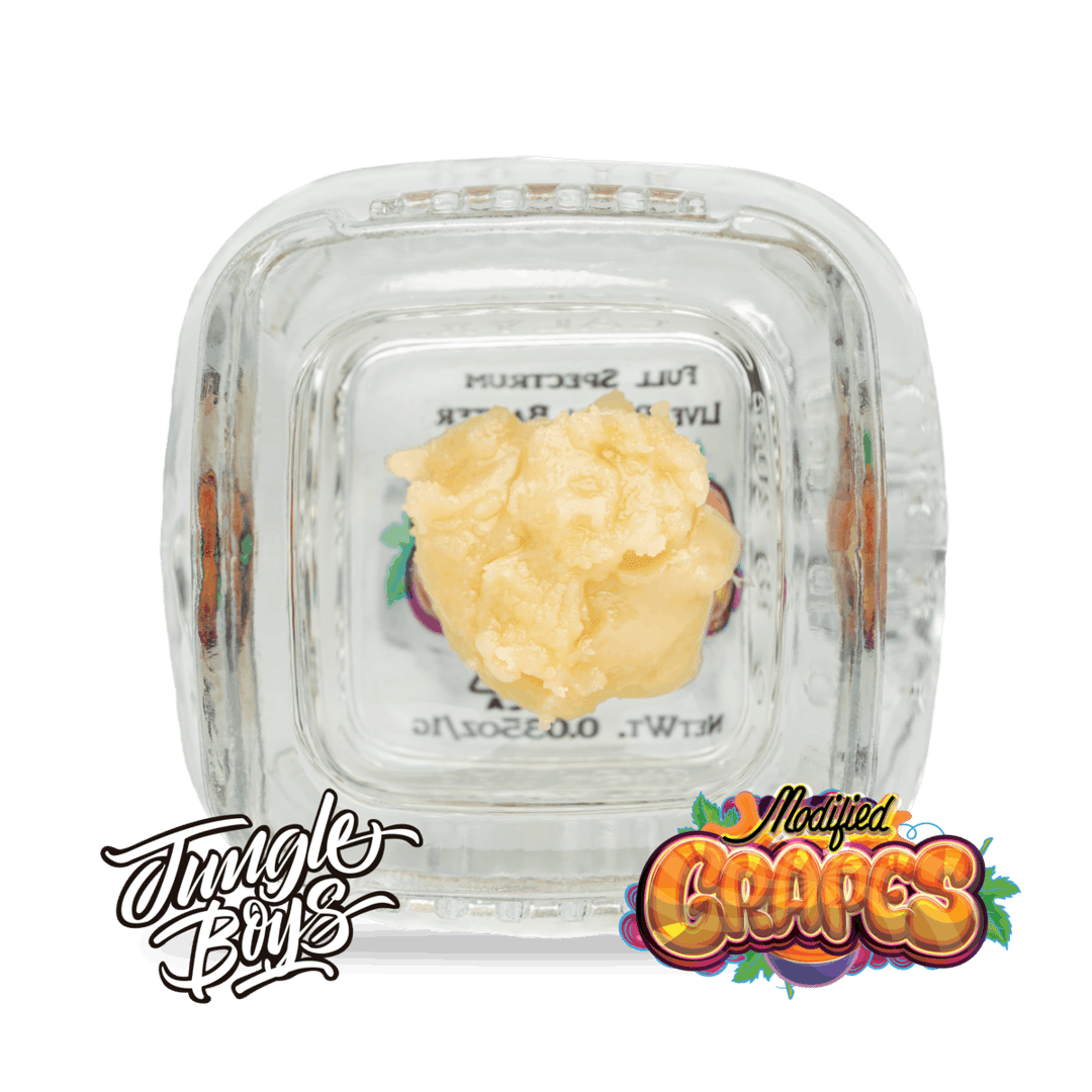 Jungle Boys | Modified Grapes - .5g Full Spectrum Live Rosin Batter