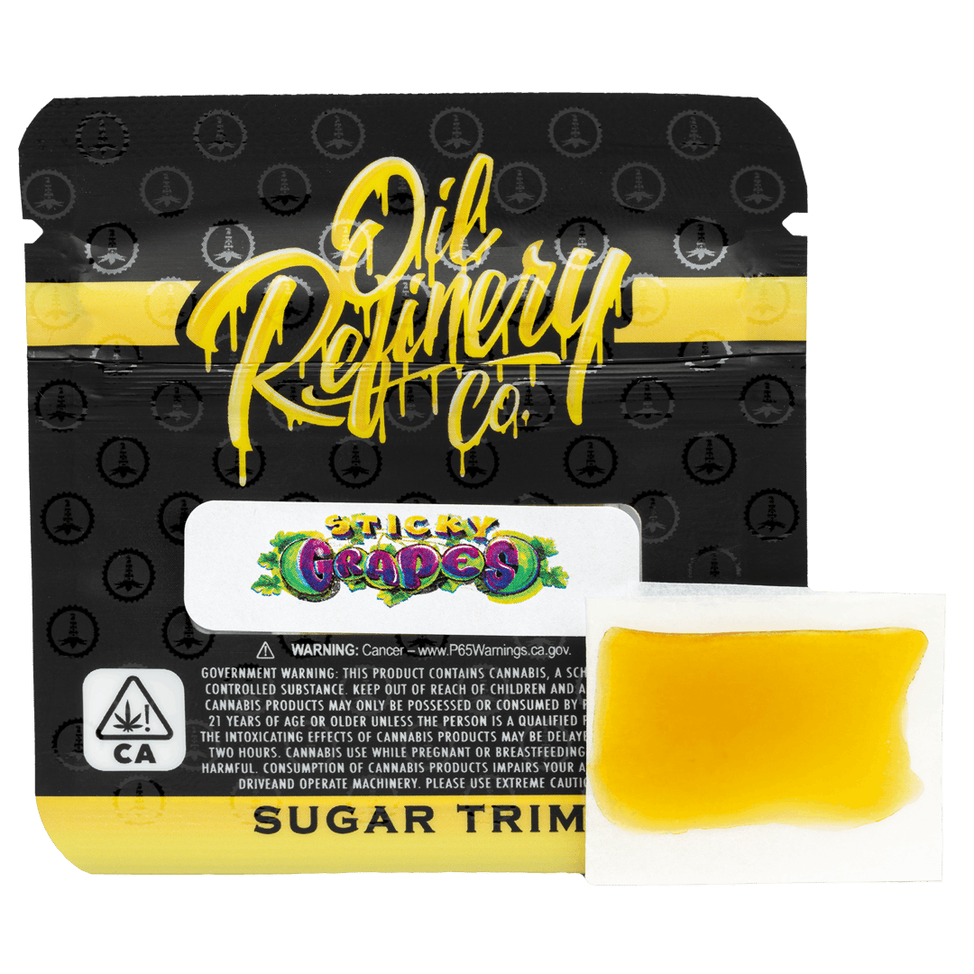 Oil Refinery Co | Sticky Grapes - .5g Sugar Trim