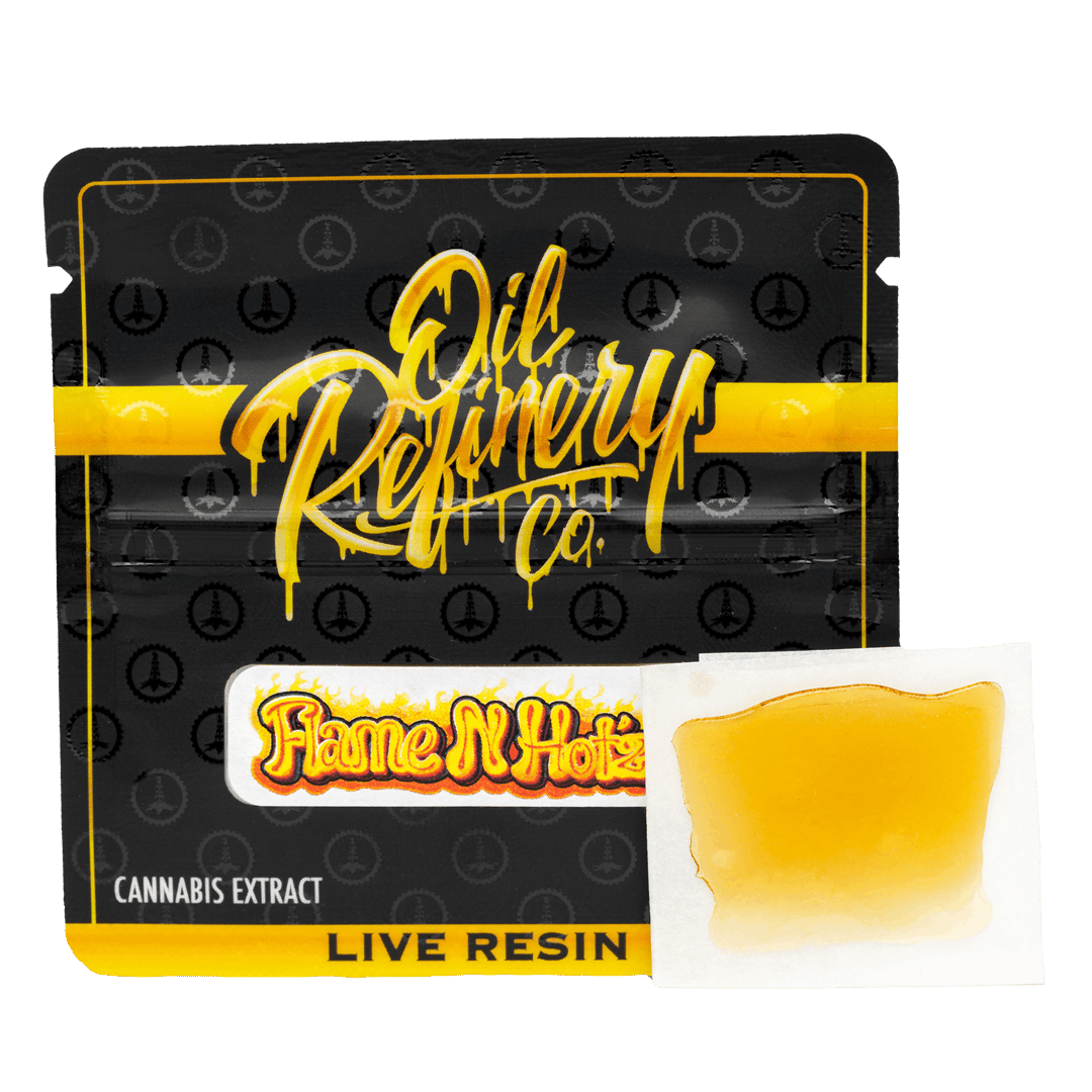 Oil Refinery Co | Flame N Hot'z - .5g Live Resin