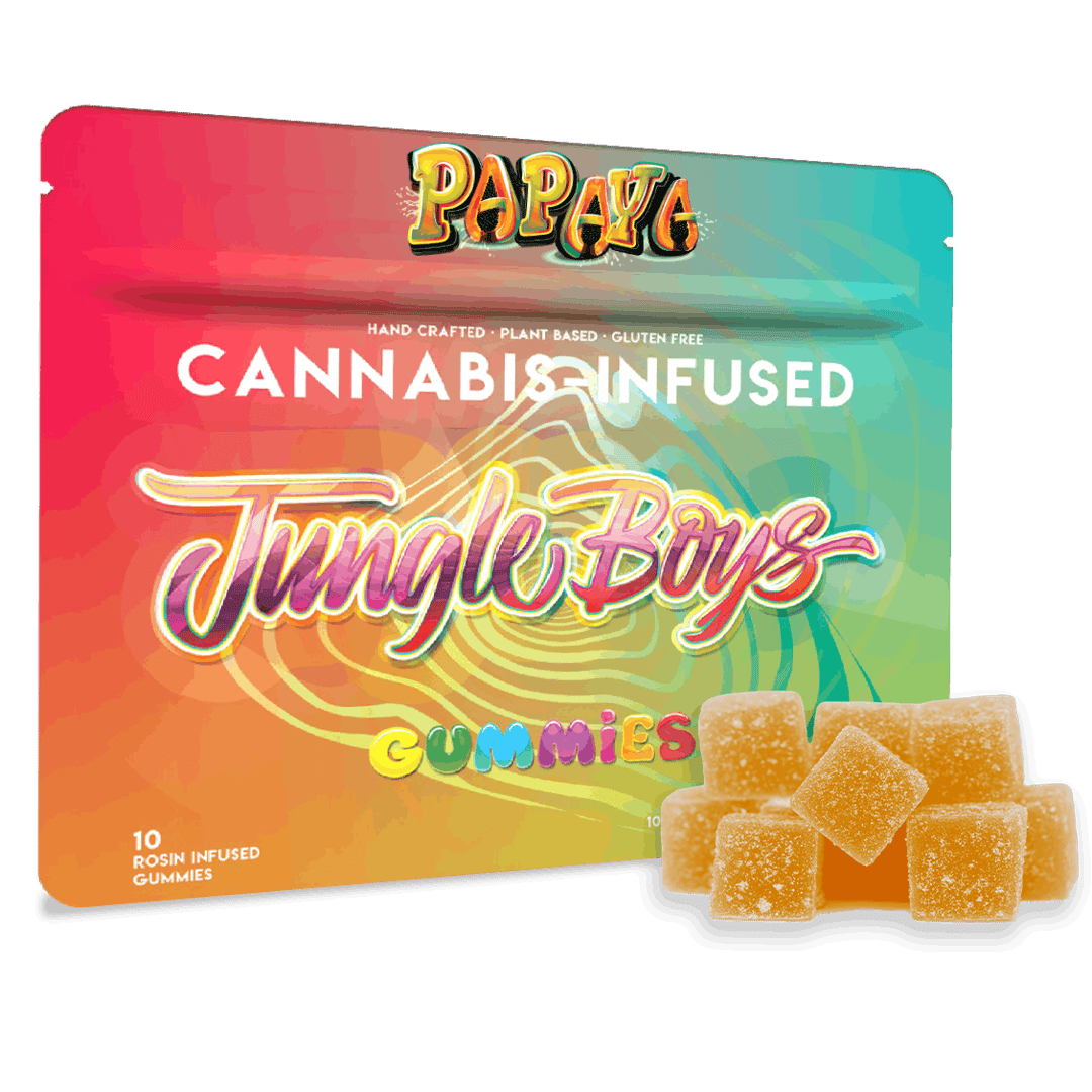 Jungle Boys | Papaya (Guava Passion Fruit) - 100mg Rosin Gummies