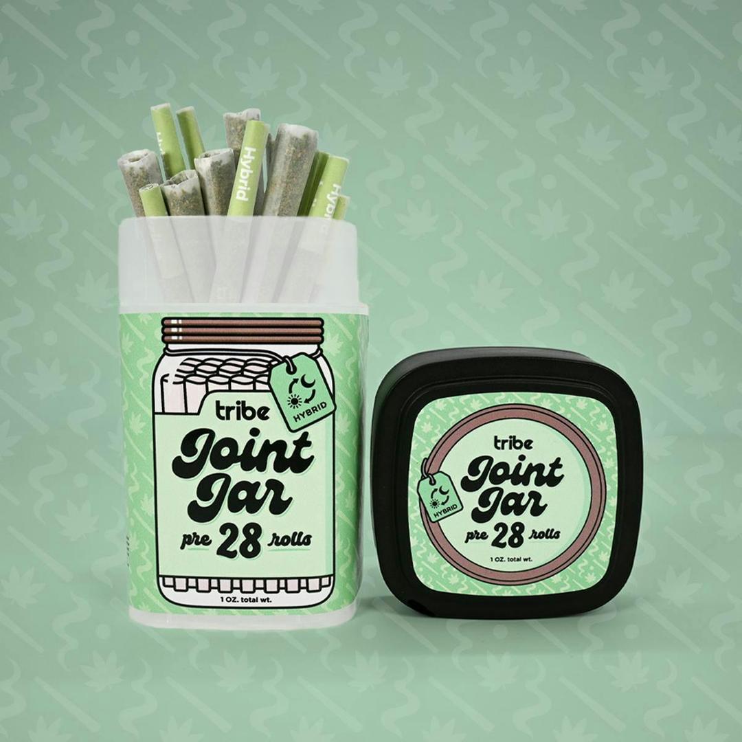 Bigfoot Glue - Joint Jar - Hybrid - 28 Flower Pre Rolls - 28g