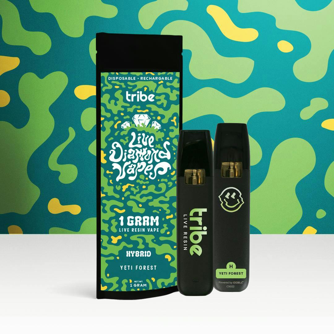 Yeti Forest - Hybrid - Live Diamonds - Disposable Cartridge - 1g