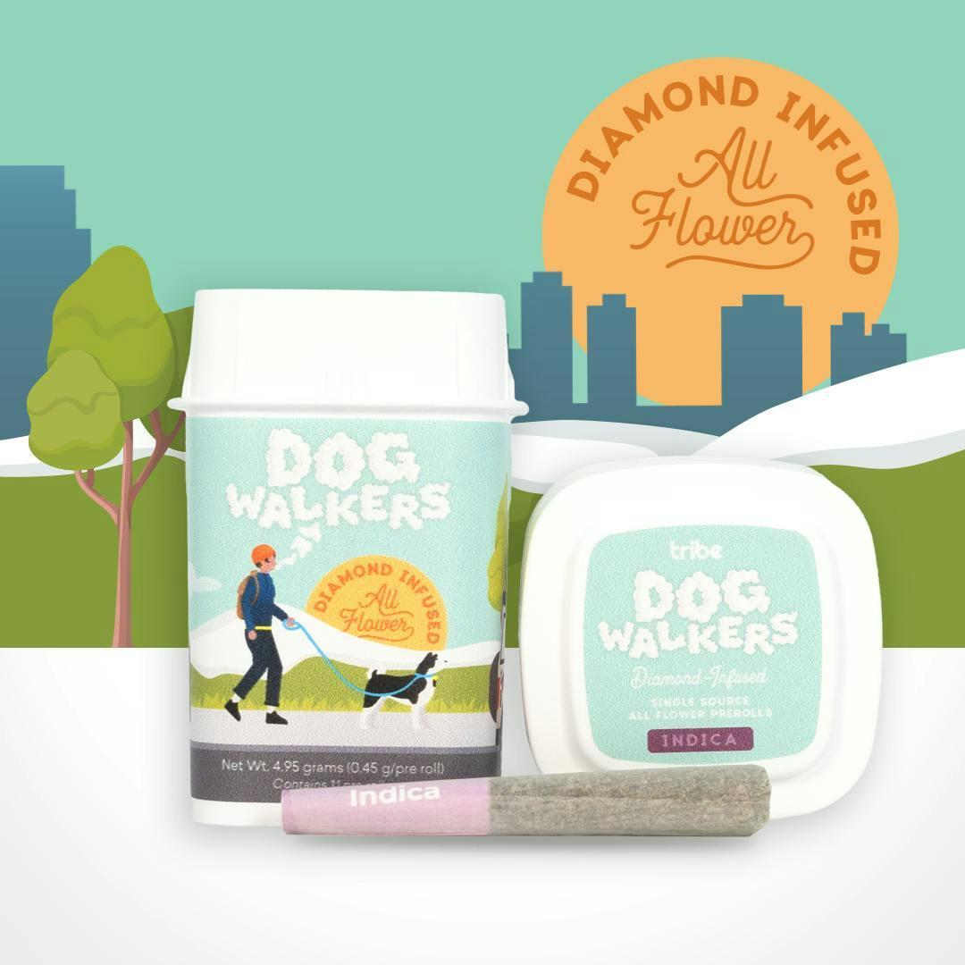 Dogwalkers Diamond Infused - Hybrid - 11 pack - Infused Pre Rolls - 4.95