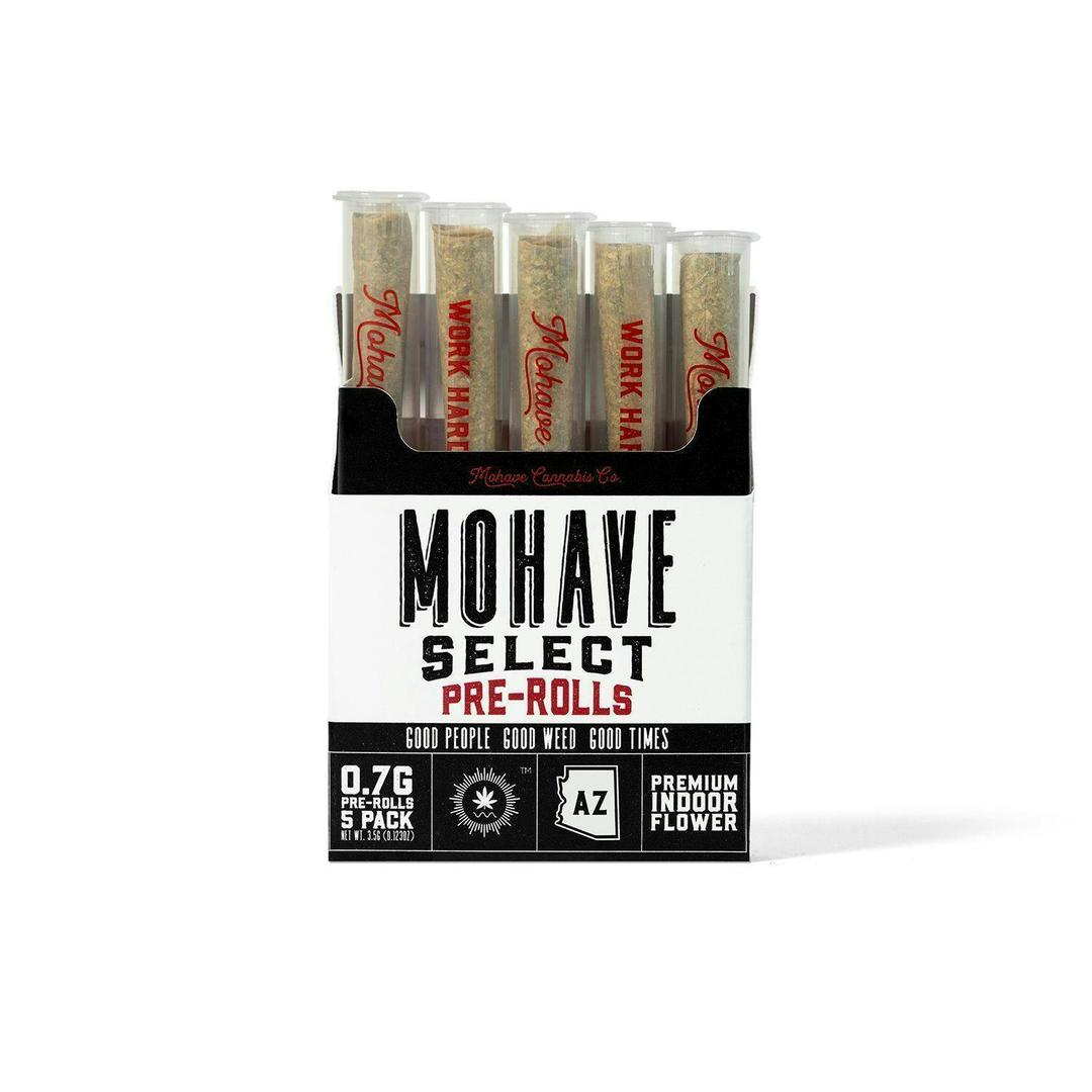 Gelato N' Cream | Mohave Select (Flower) | 5pk Pre-rolls