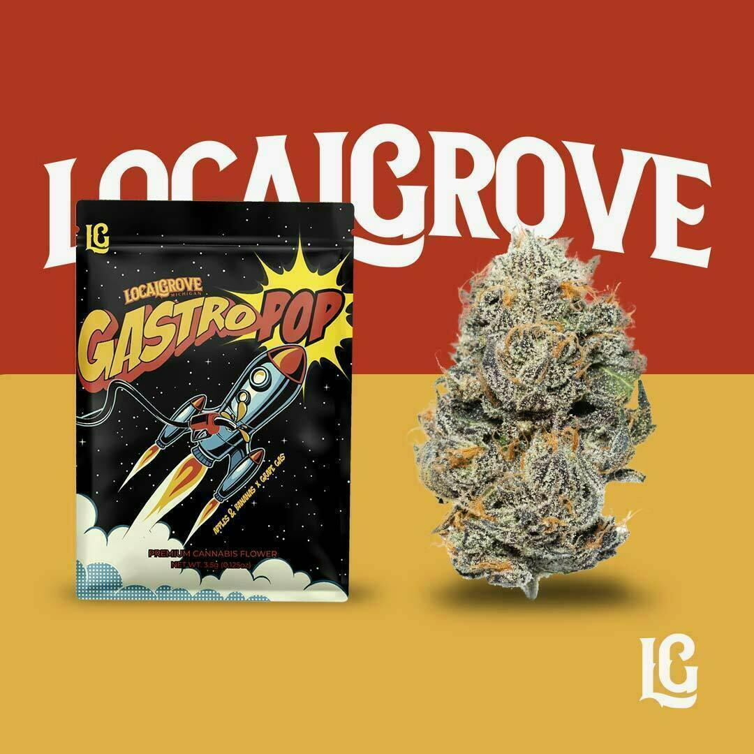 Local Grove Prepackaged Flower | Gastro Pop | 3.5G