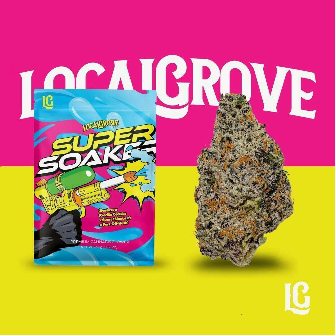 Local Grove Prepackaged Flower | Super Soaker | 3.5G