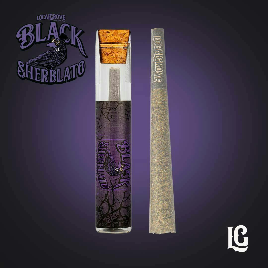 Local Grove Pre-Roll | Black Sherblato | 1G