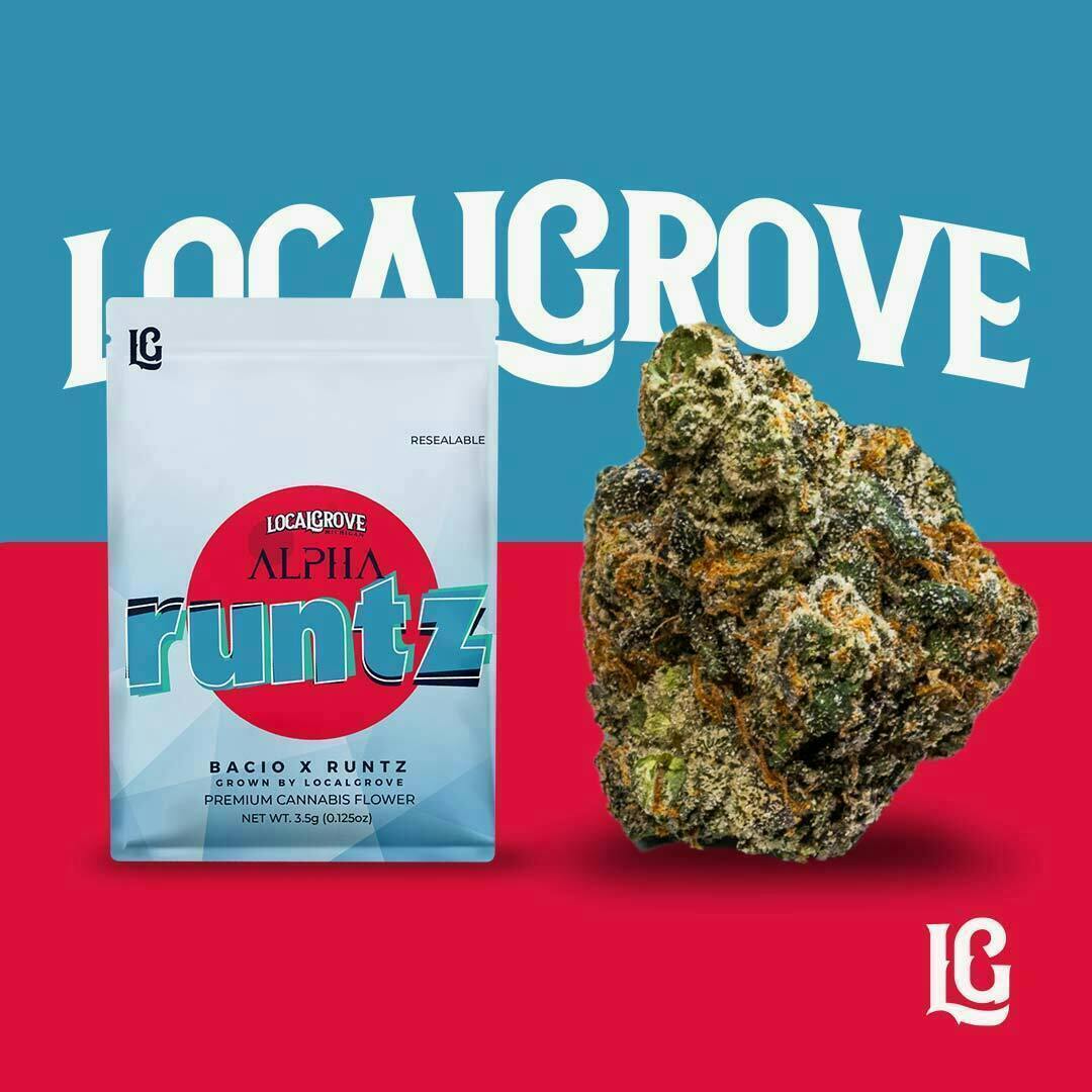 Local Grove Prepackaged Flower | Alpha Runtz | 3.5G