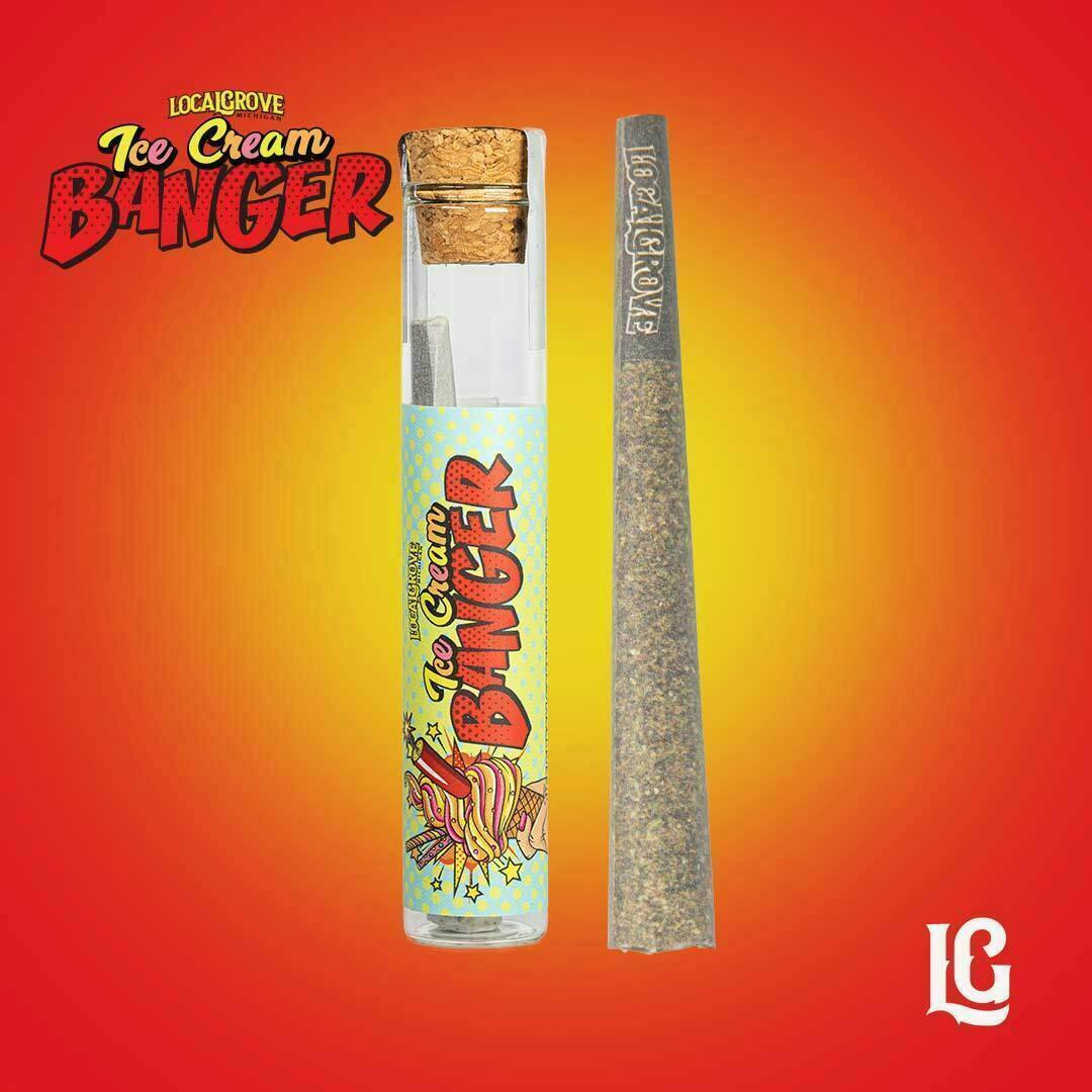 Local Grove Pre-Roll | Ice Cream Banger | 1G