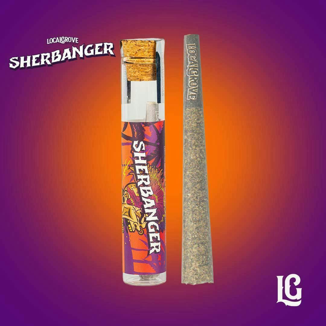 Local Grove Pre-Roll | Sherbanger | 1G