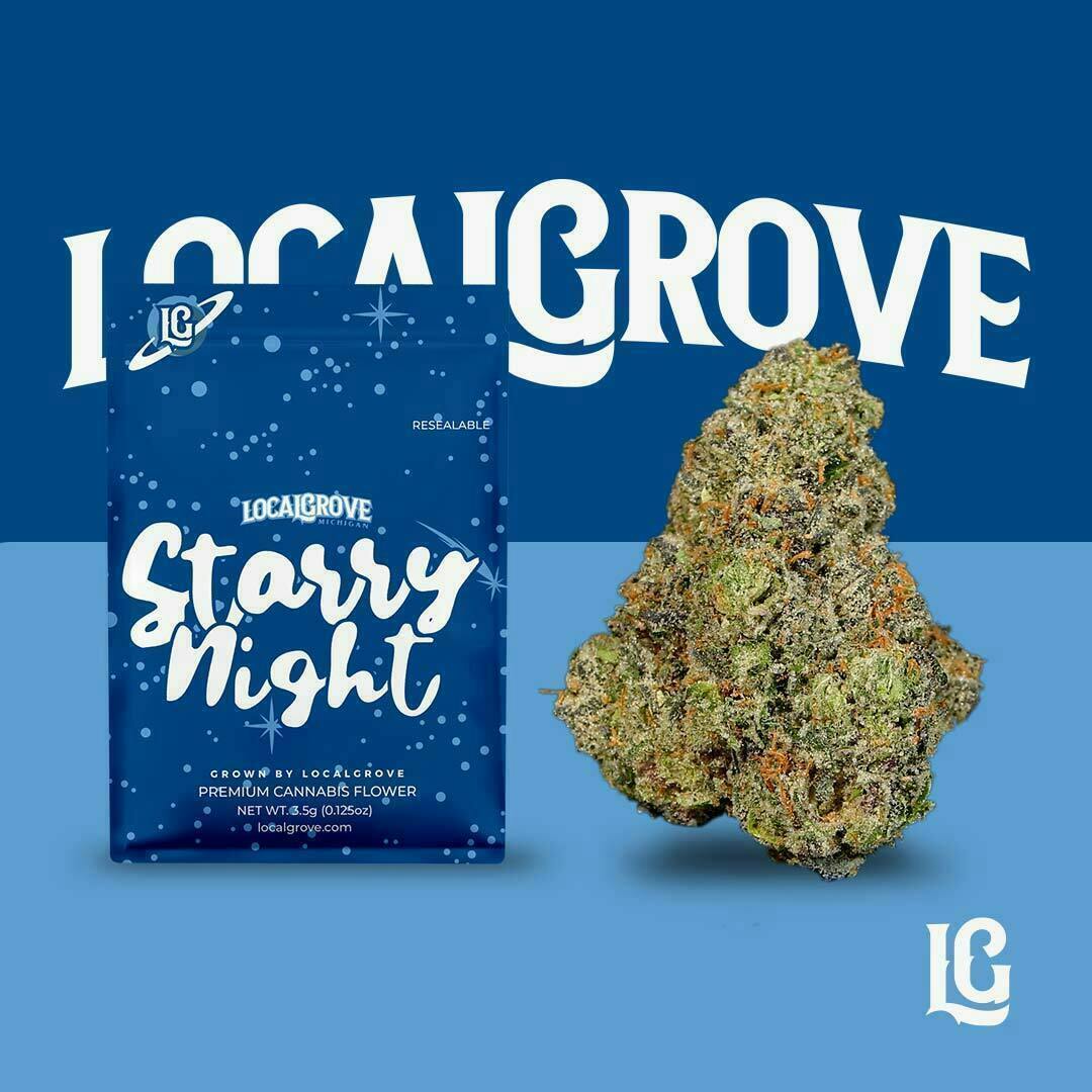 Local Grove Prepackaged Flower | Starry Night | 3.5G