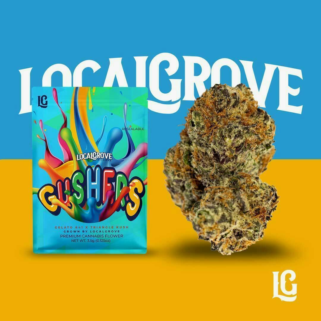 Local Grove Prepackaged Flower | Gushers | 3.5G