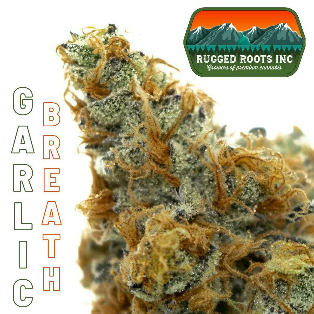 Rugged Roots - Garlic Breath 3.5g Smalls Flower