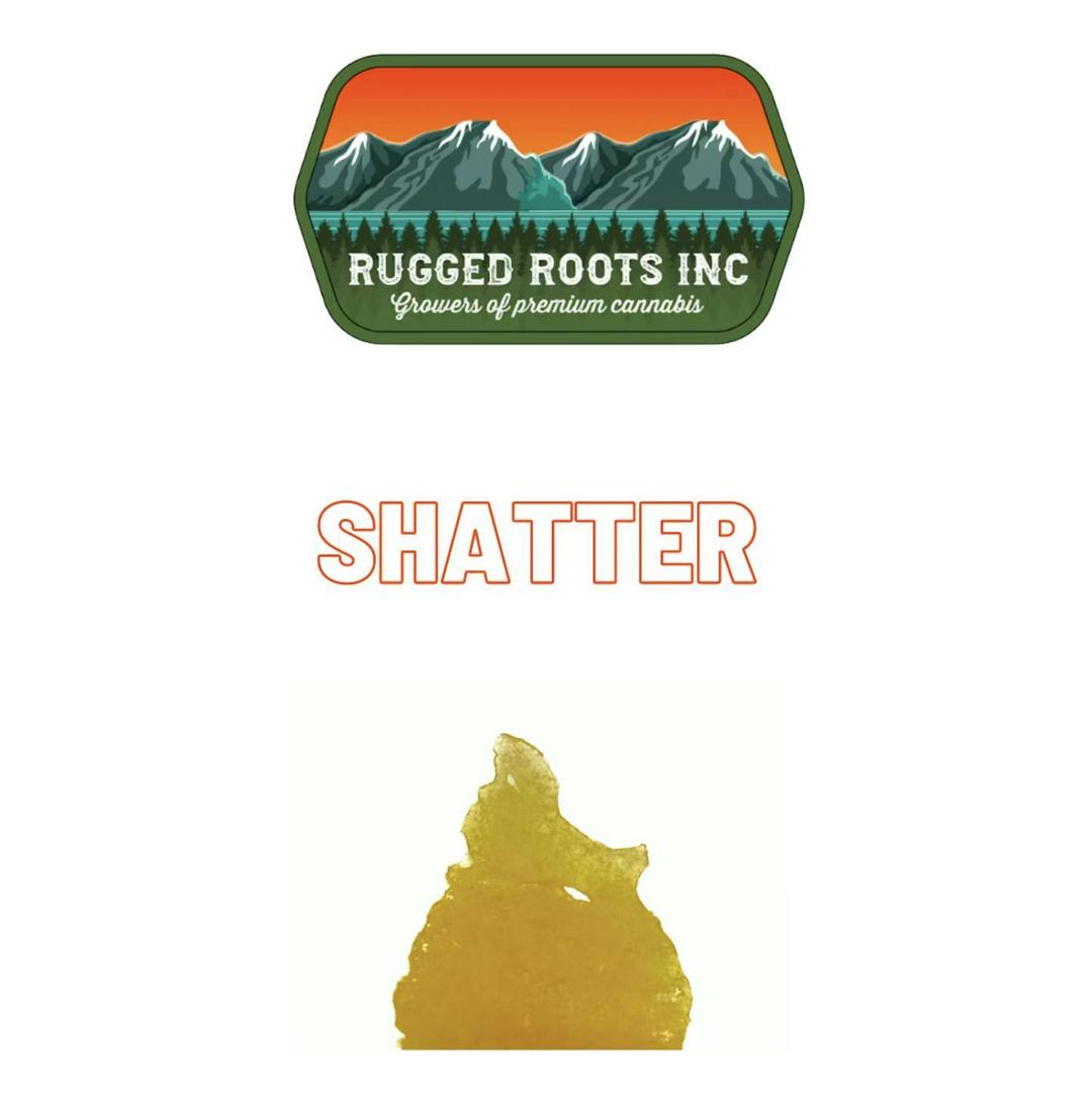 Rugged Roots - Mimosa 1g Shatter