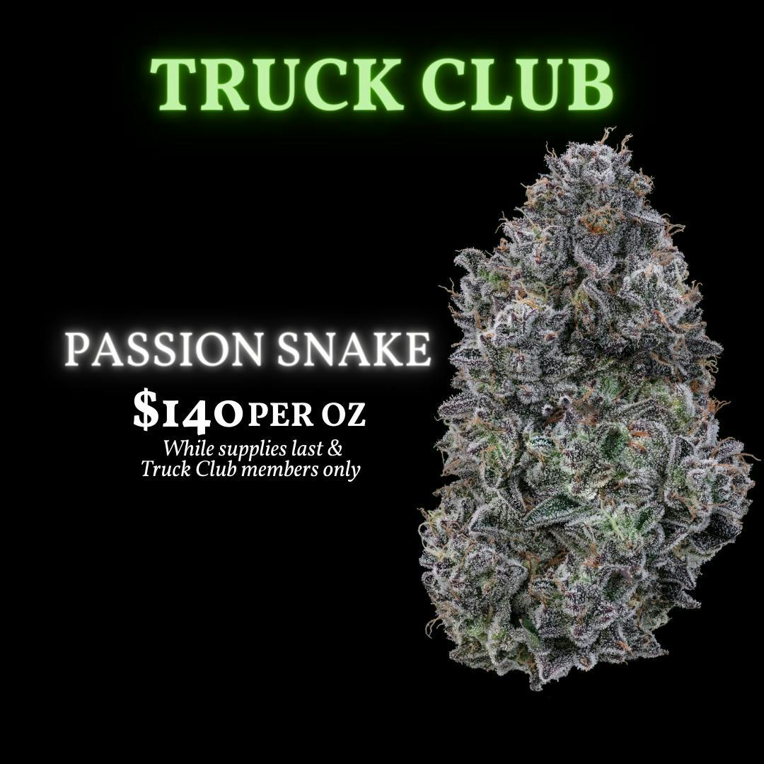 ***Truck Club Member Exclusive*** - Passion Snake Ounces - $140