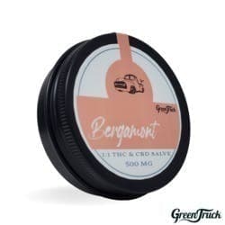 1:1 THC/CBD Salve - Bergamot (500 MG THC/500 MG CBD)