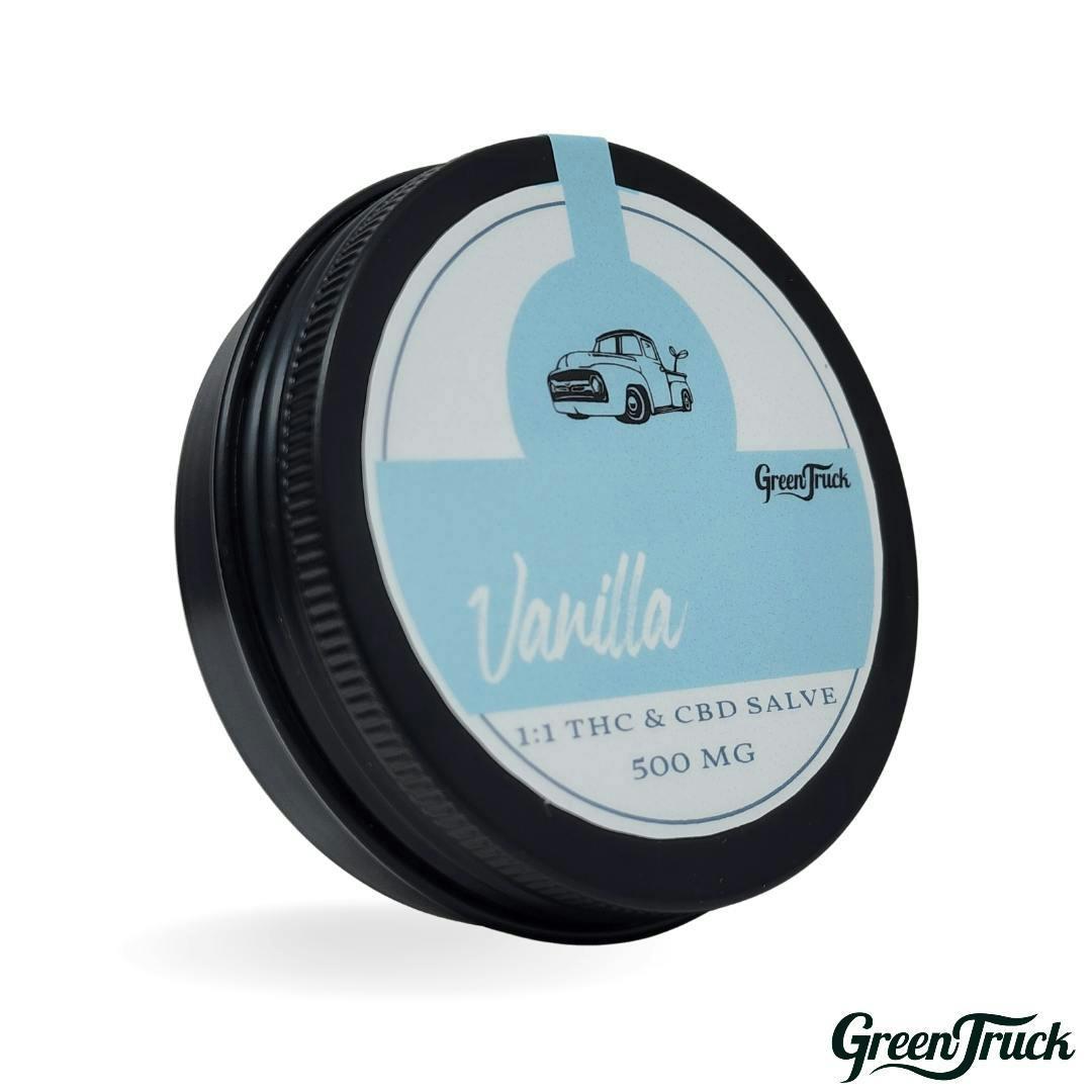 1:1 THC/CBD Salve - Vanilla (500 MG THC/500 MG CBD)