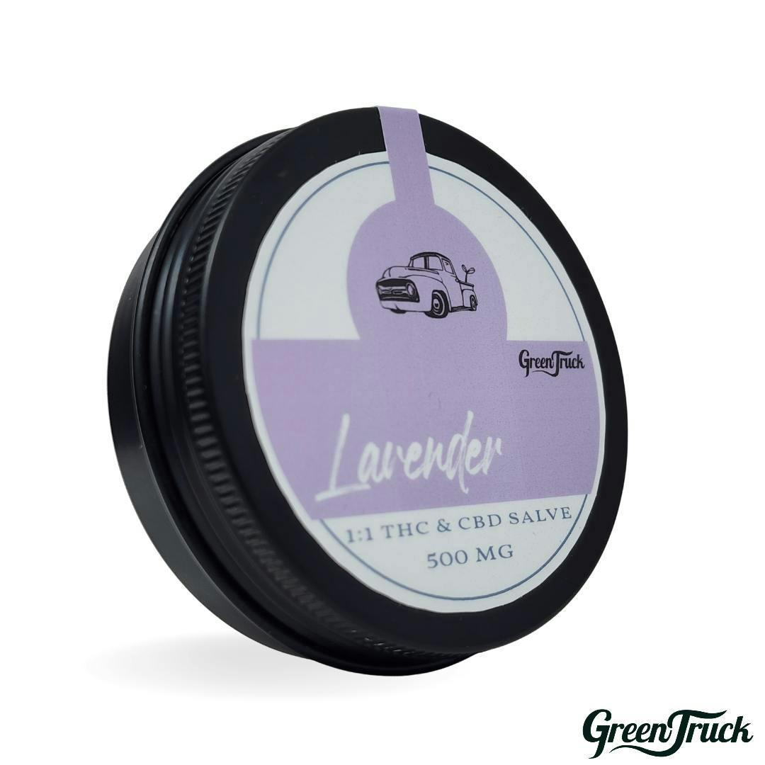 1:1 THC/CBD Salve - Lavender (500 MG THC/500 MG CBD)