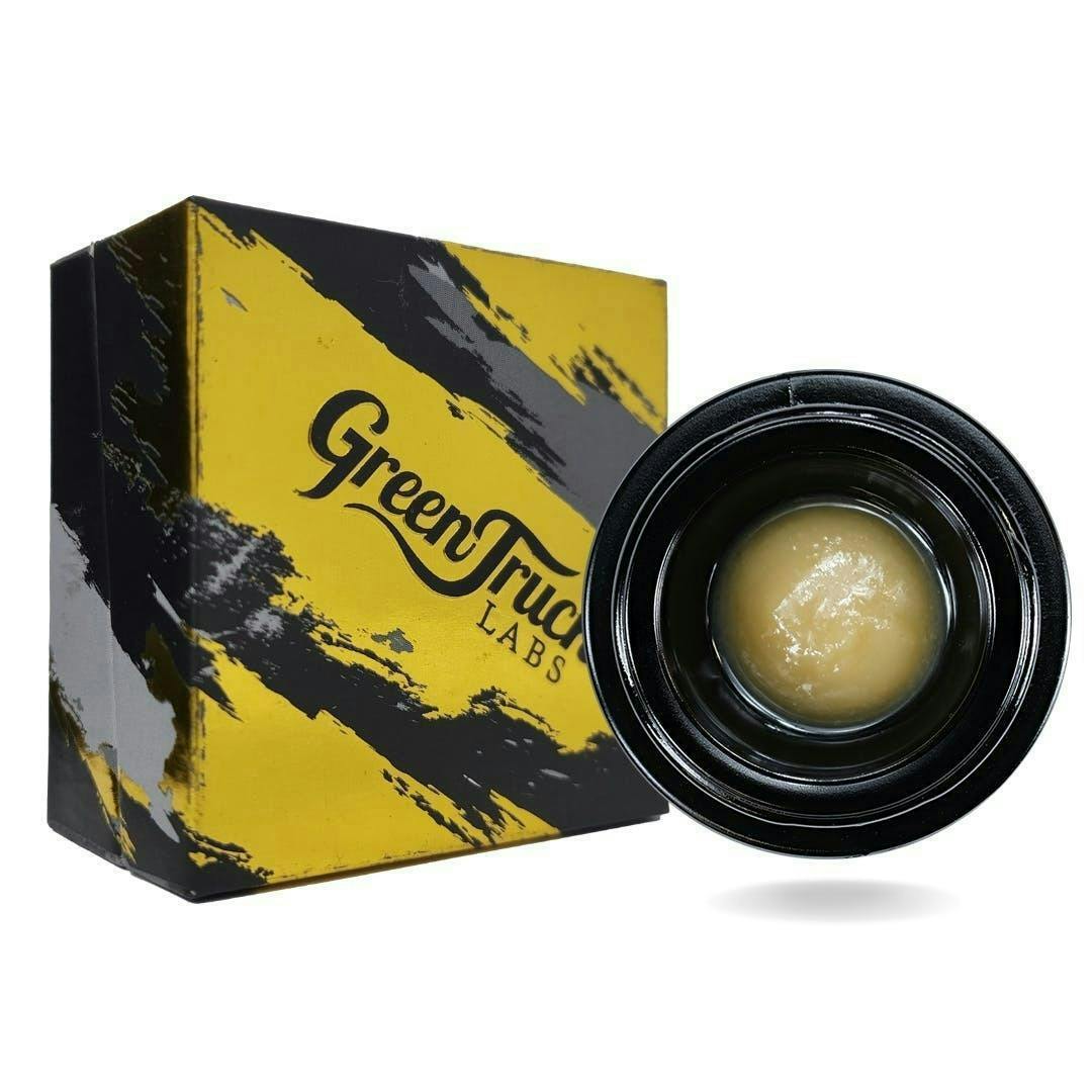 Live Rosin(Pre-Packed)-Grapes N Cream-Emerald Therapy/Green truck