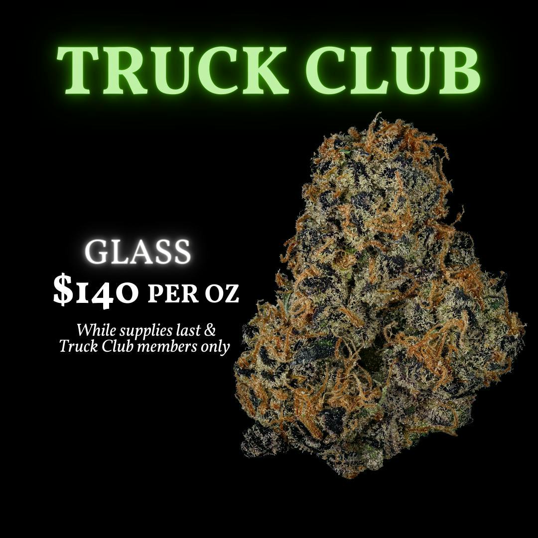 *** Truck Club Member Exclusive*** Glass Ounces $140**