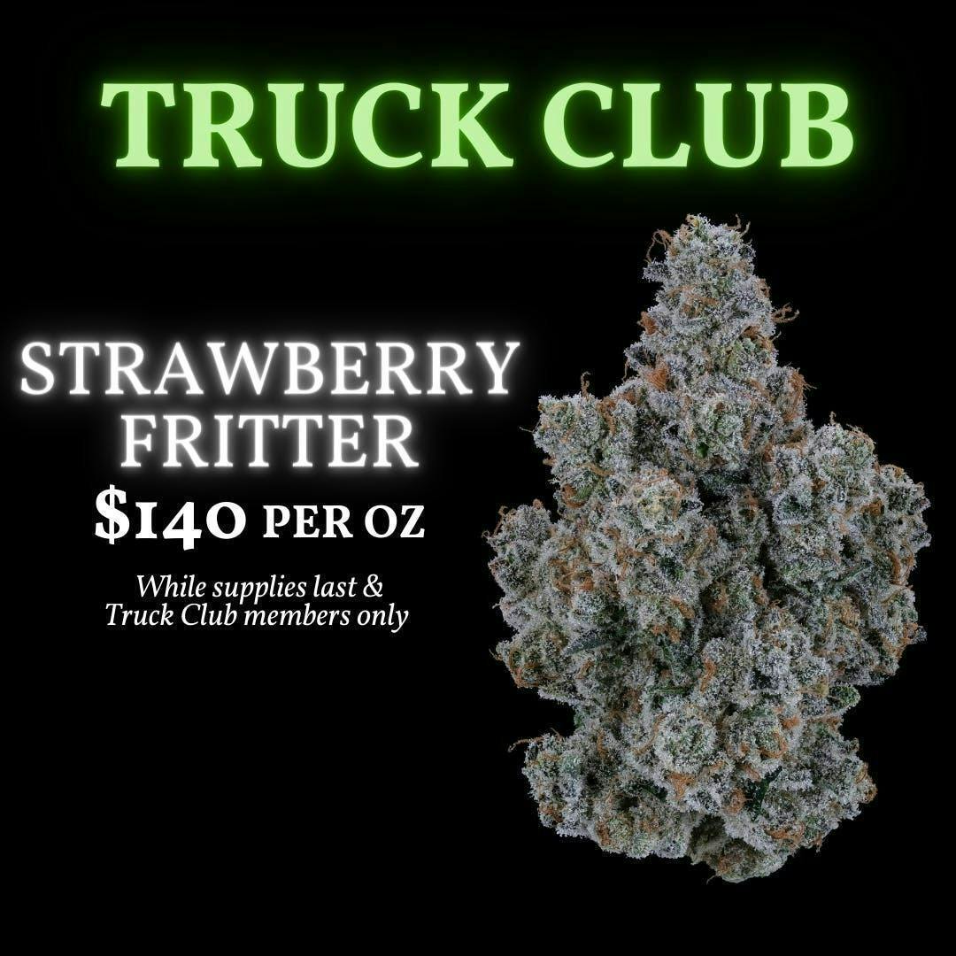 ***Truck Club Member Exclusive*** - Strawberry Fritter Ounces - $140
