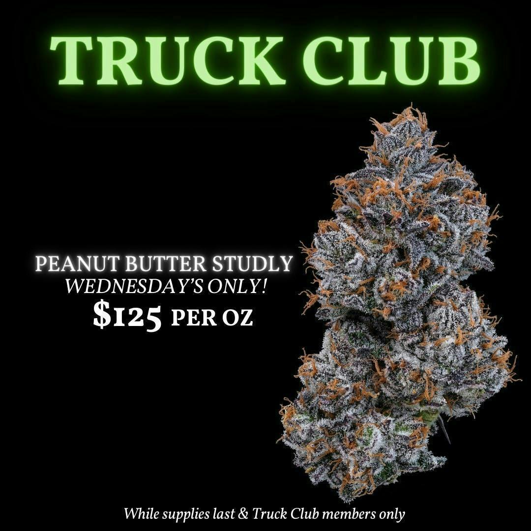 ***Truck Club Member Exclusive*** Peanut Butter Studly Ounces $125**