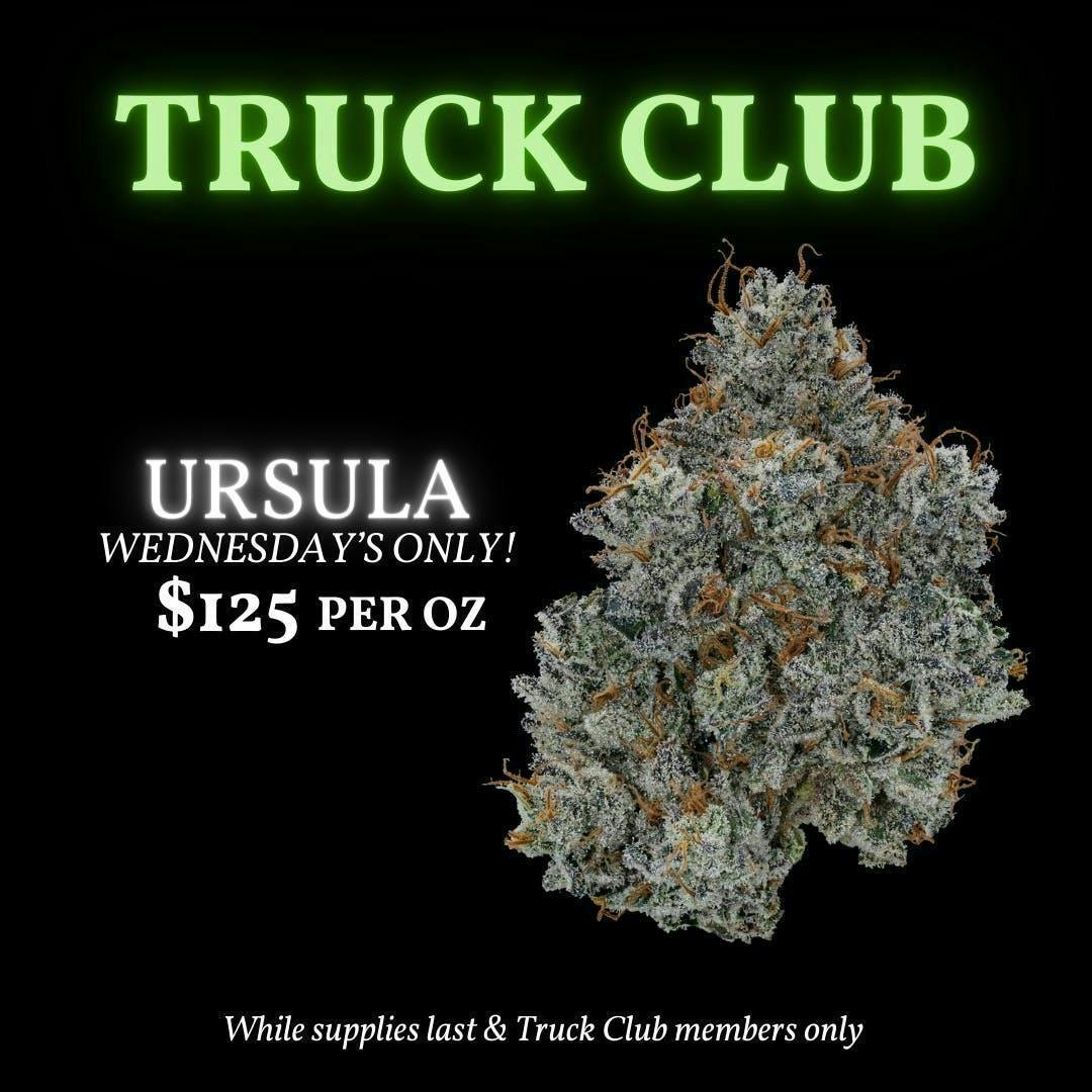 ***Truck Club Member Exclusive *** Ursula Ounces $125**