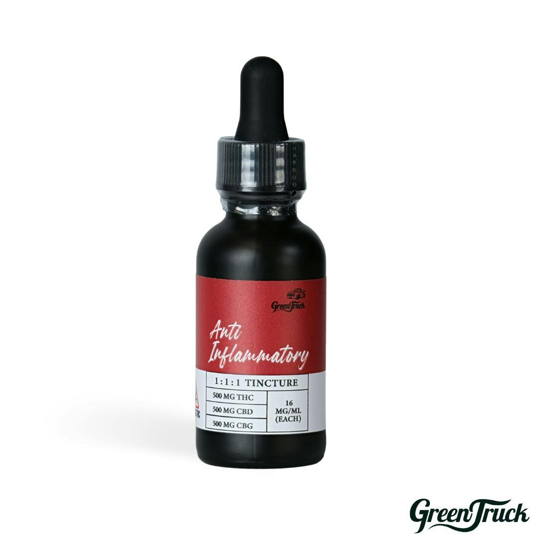 Rosin/CBD/CBG Anti-Inflammatory Tincture