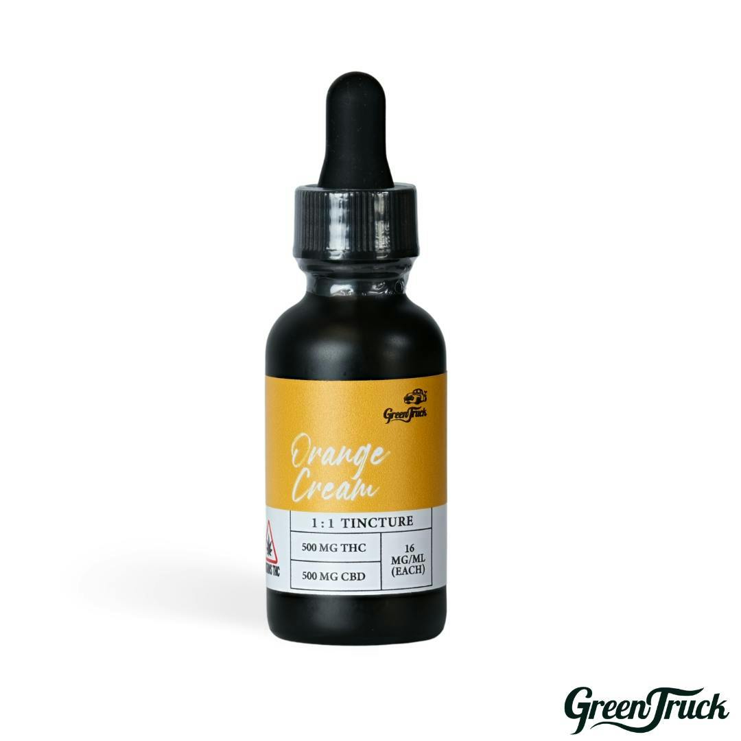 1:1 Rosin/CBD Tincture - Orange Cream