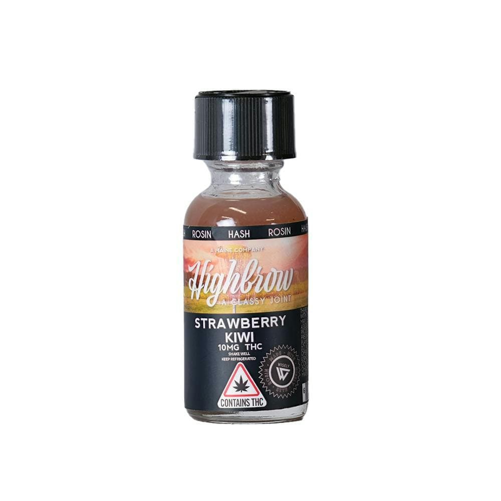 Strawberry Kiwi - Hash Rosin - THC Juice Beverage (10mg) - Highbrow