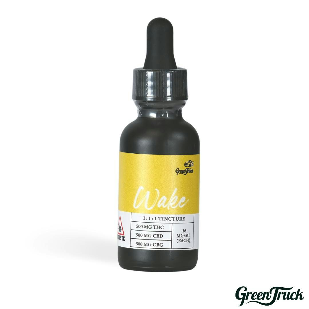 1:1:1 RSO/CBD/CBG Tincture - Wake