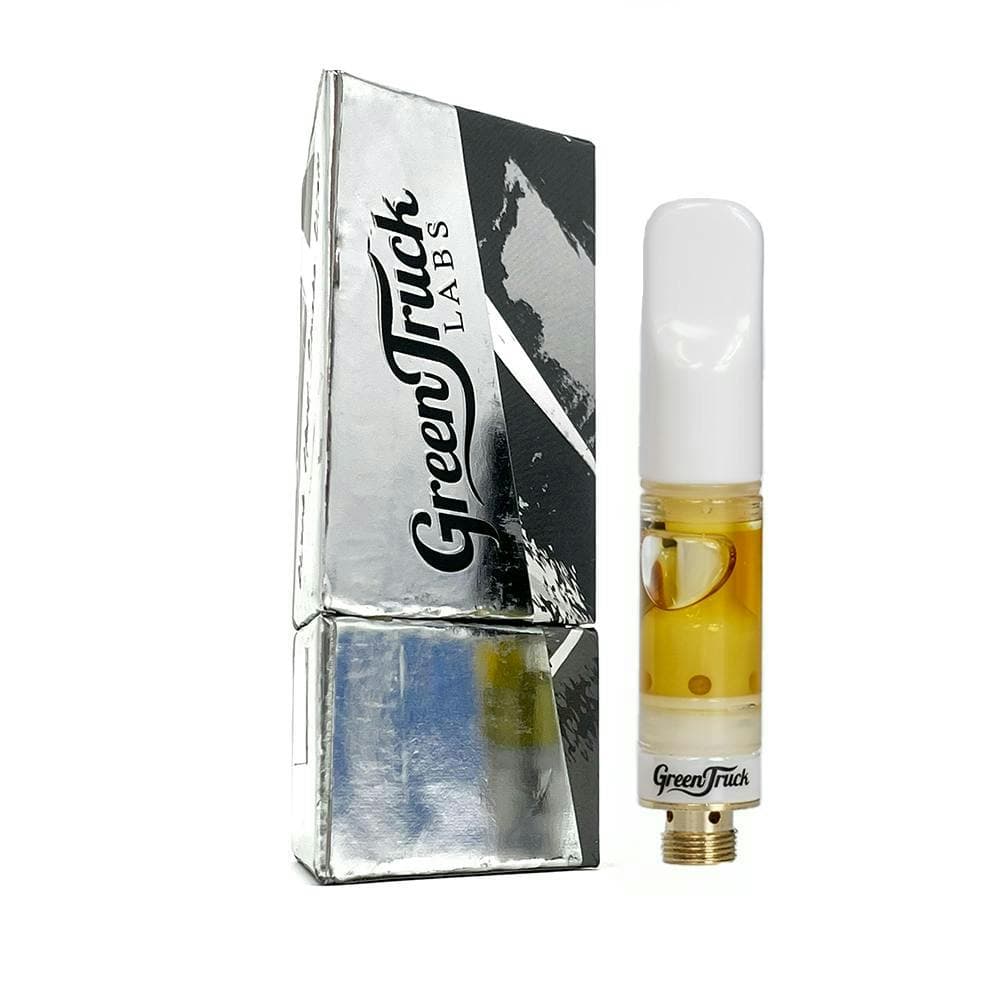 0.5g Cartridge - Live Resin: Tickle Burger - Green Trap/Green Truck