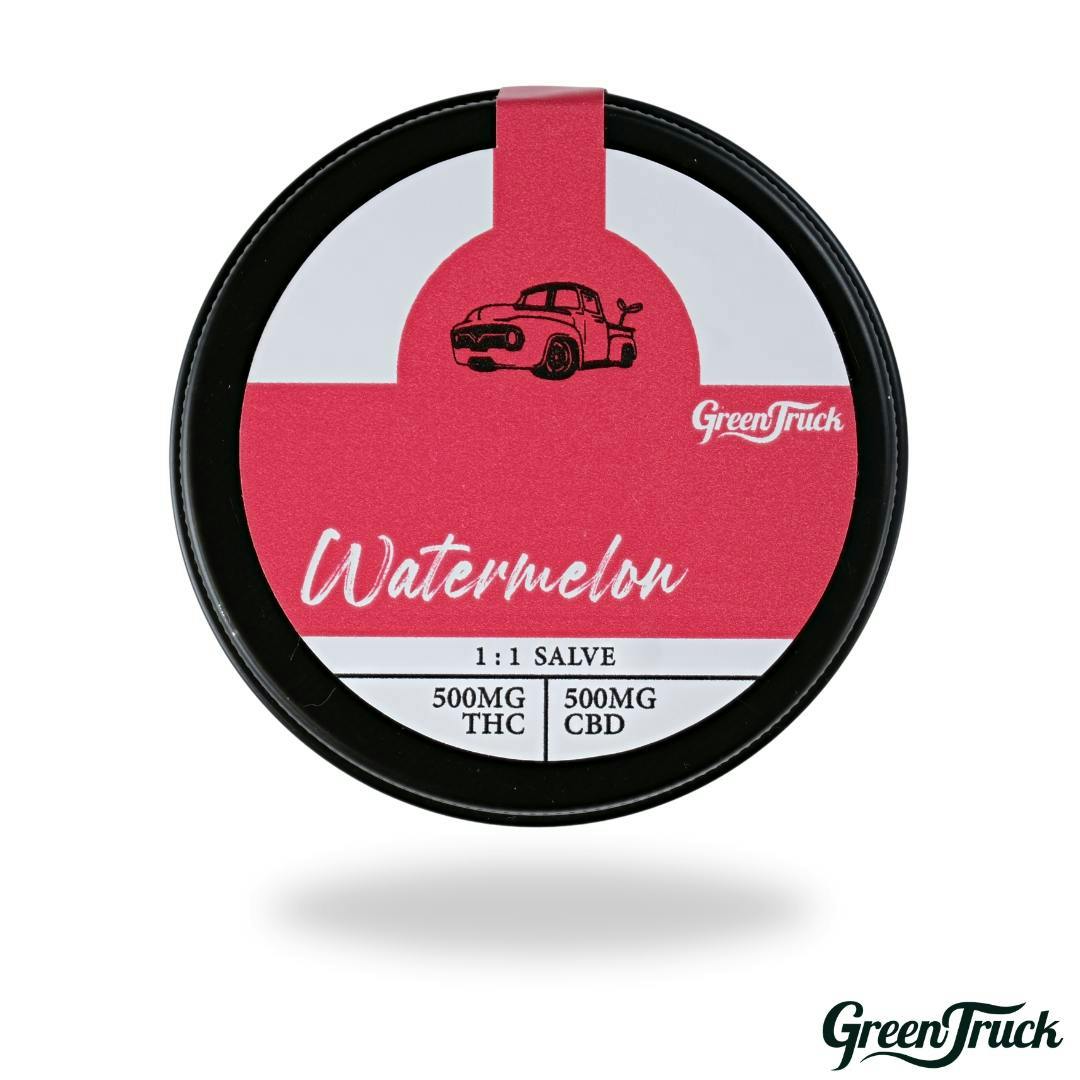 1:1 Salve - Watermelon (500 MG RSO/500 MG CBD)