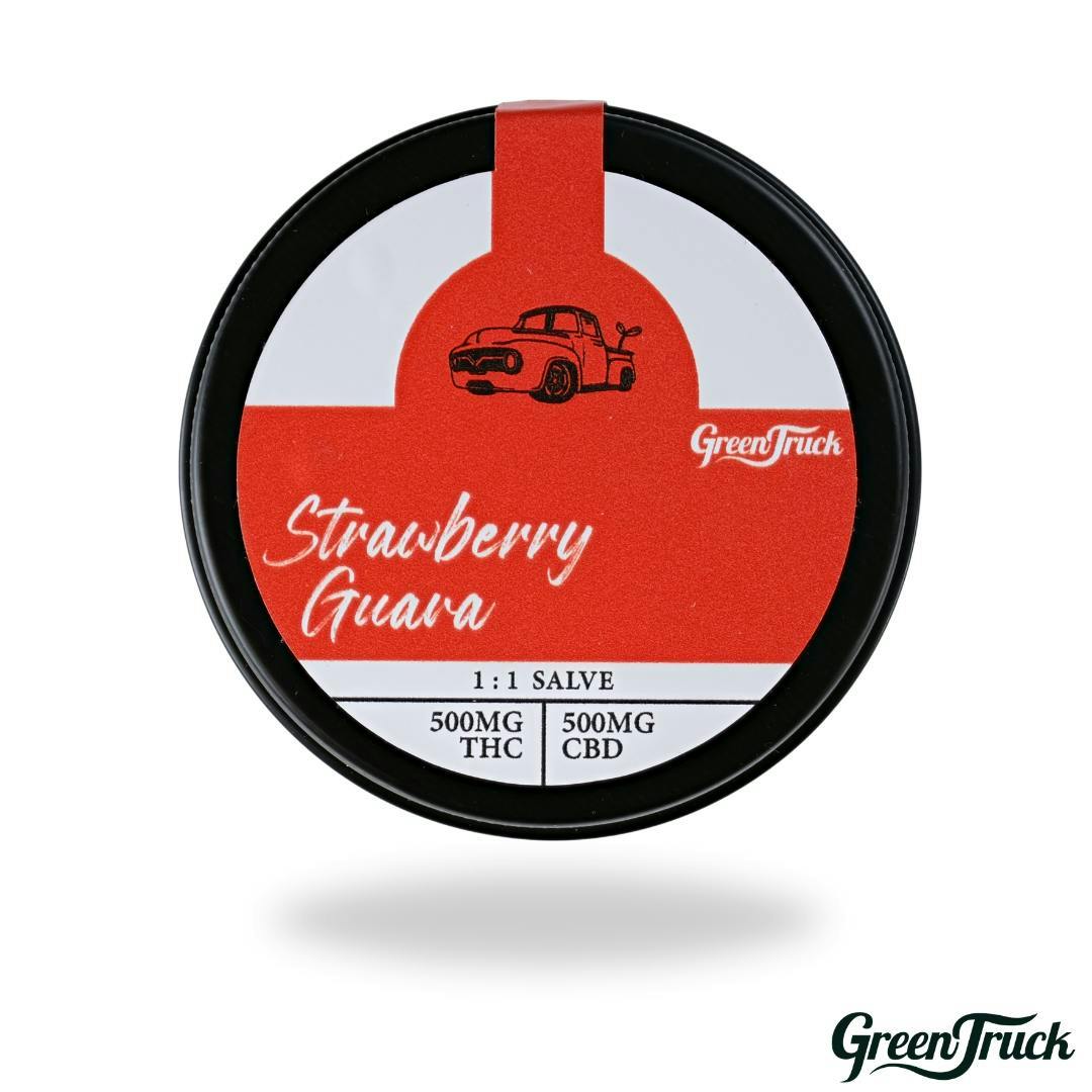 1:1 Salve - Strawberry Guava - (500 MG RSO/500 MG CBD)