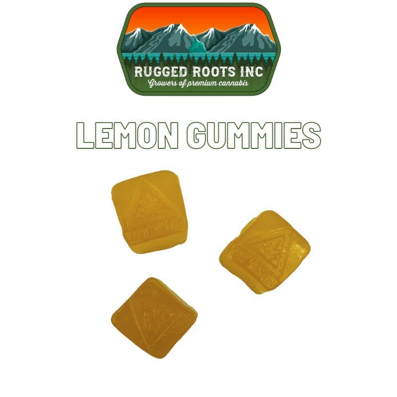 Rugged Roots+Tripp’s - Lemon 100mg Gummies