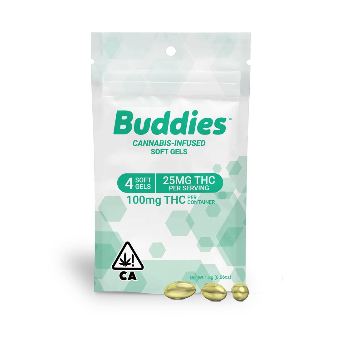 THC 25mg Capsule 4pc