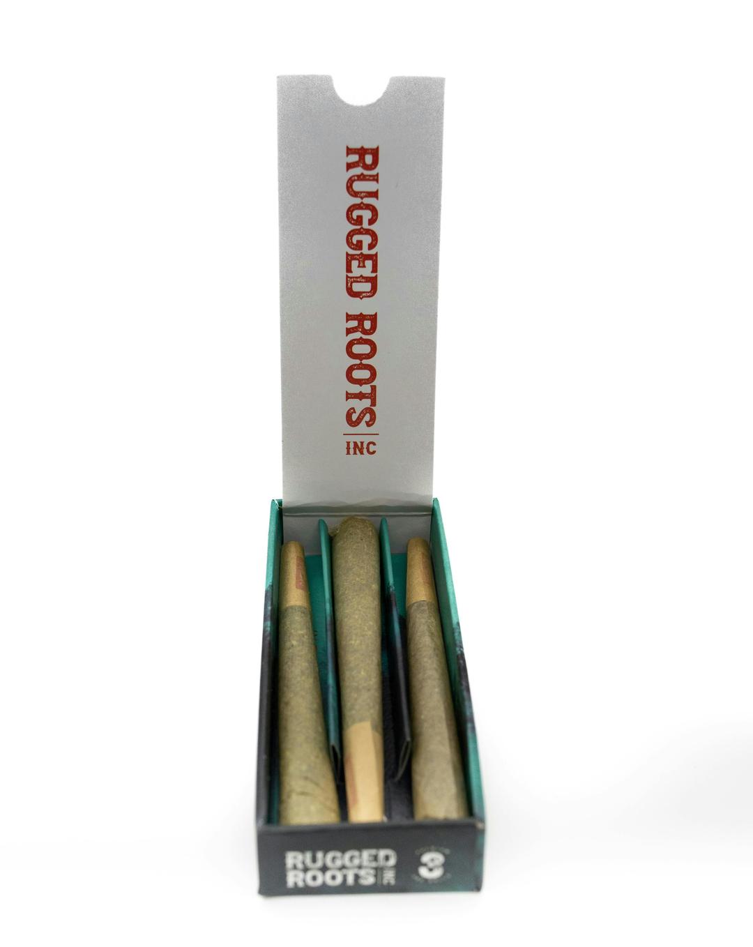 Rugged Roots - "OG" Pre Roll Pack 3g