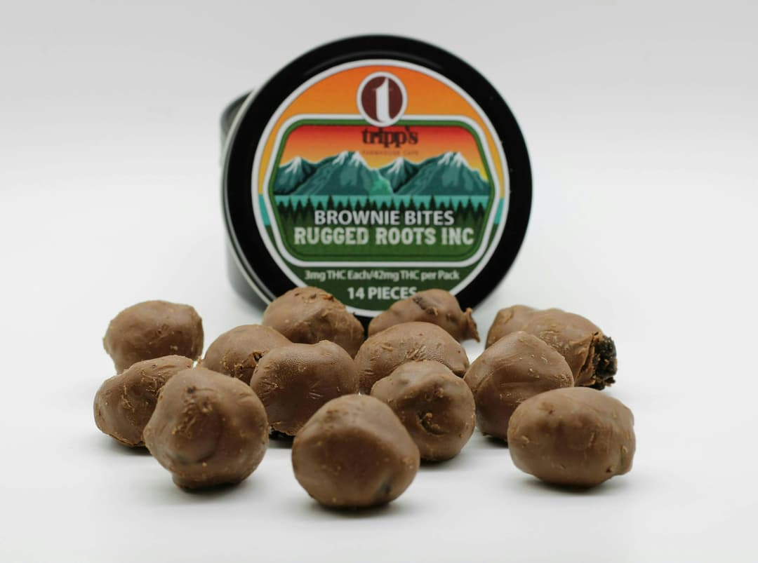 Rugged Roots - Brownie Bites 42mg