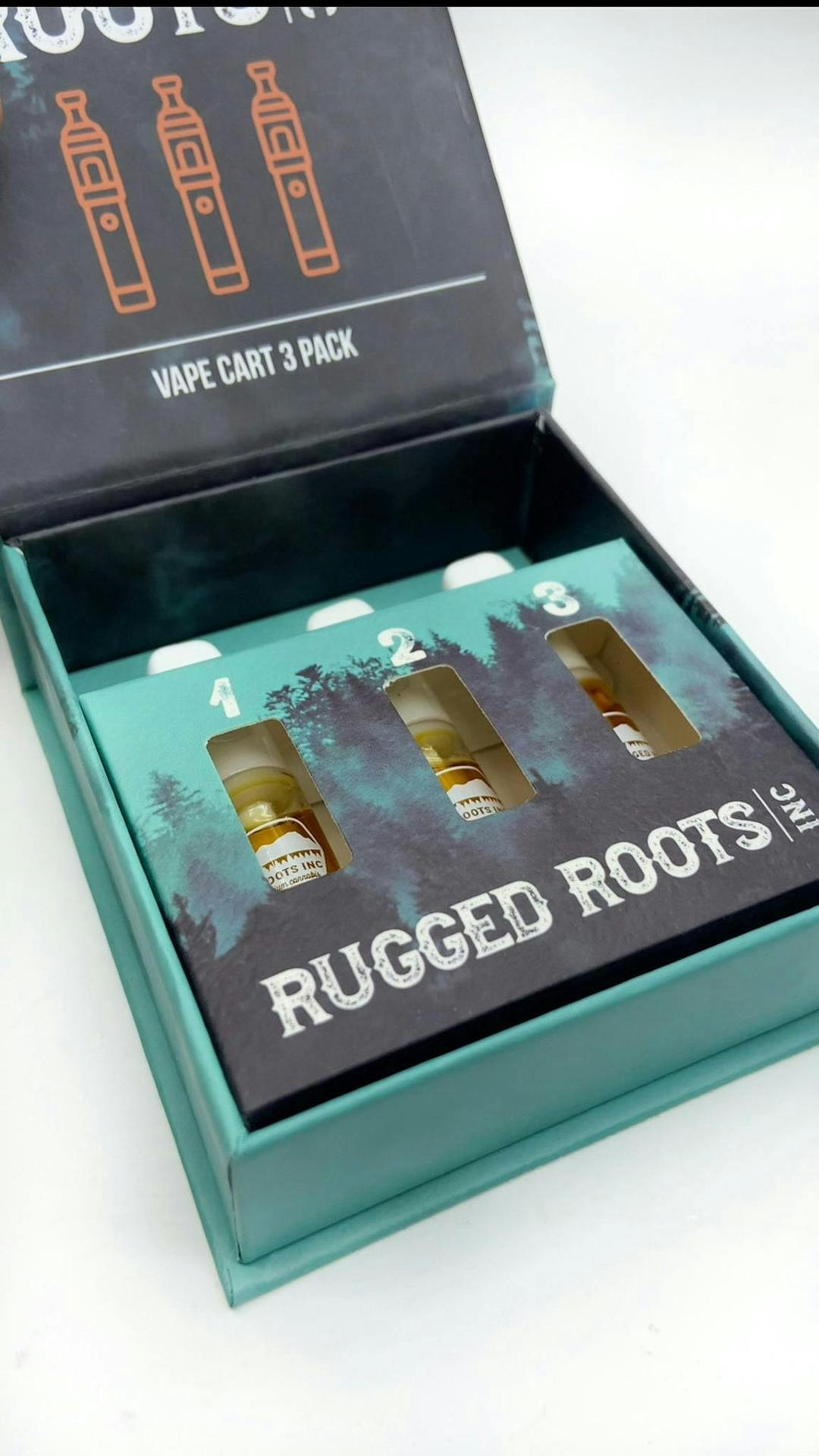 Rugged Roots - Cured Resin Cartridge Pack