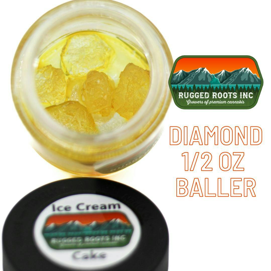 Rugged Roots - Diamond Baller Ice Cream Cake (14g)