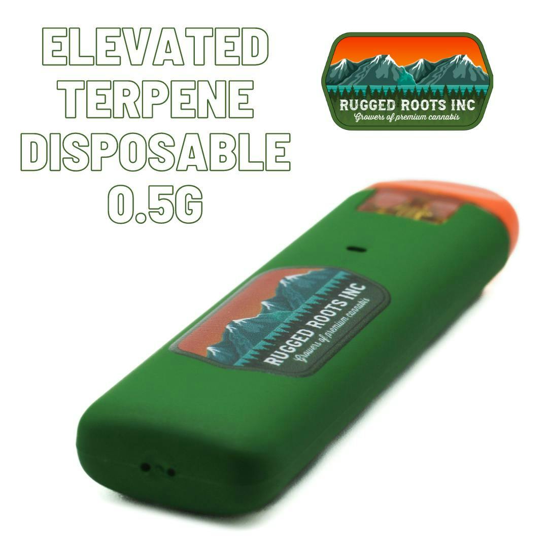 Rugged Roots - Disposable Elevated Terpene Golden Cobra 0.5g