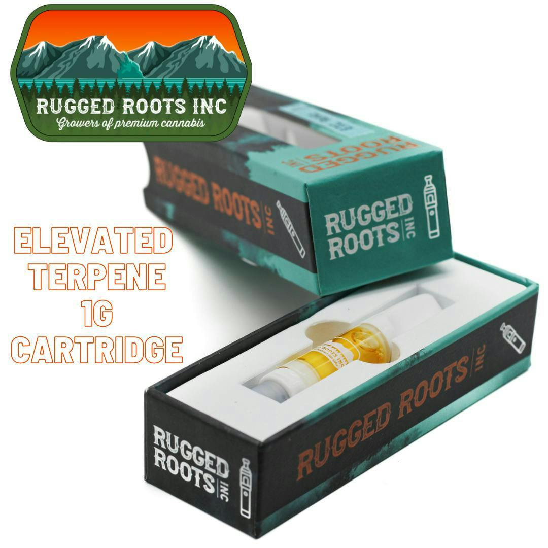 Rugged Roots - Elevated Terpene Mandarin Cookies Cartridge 1g