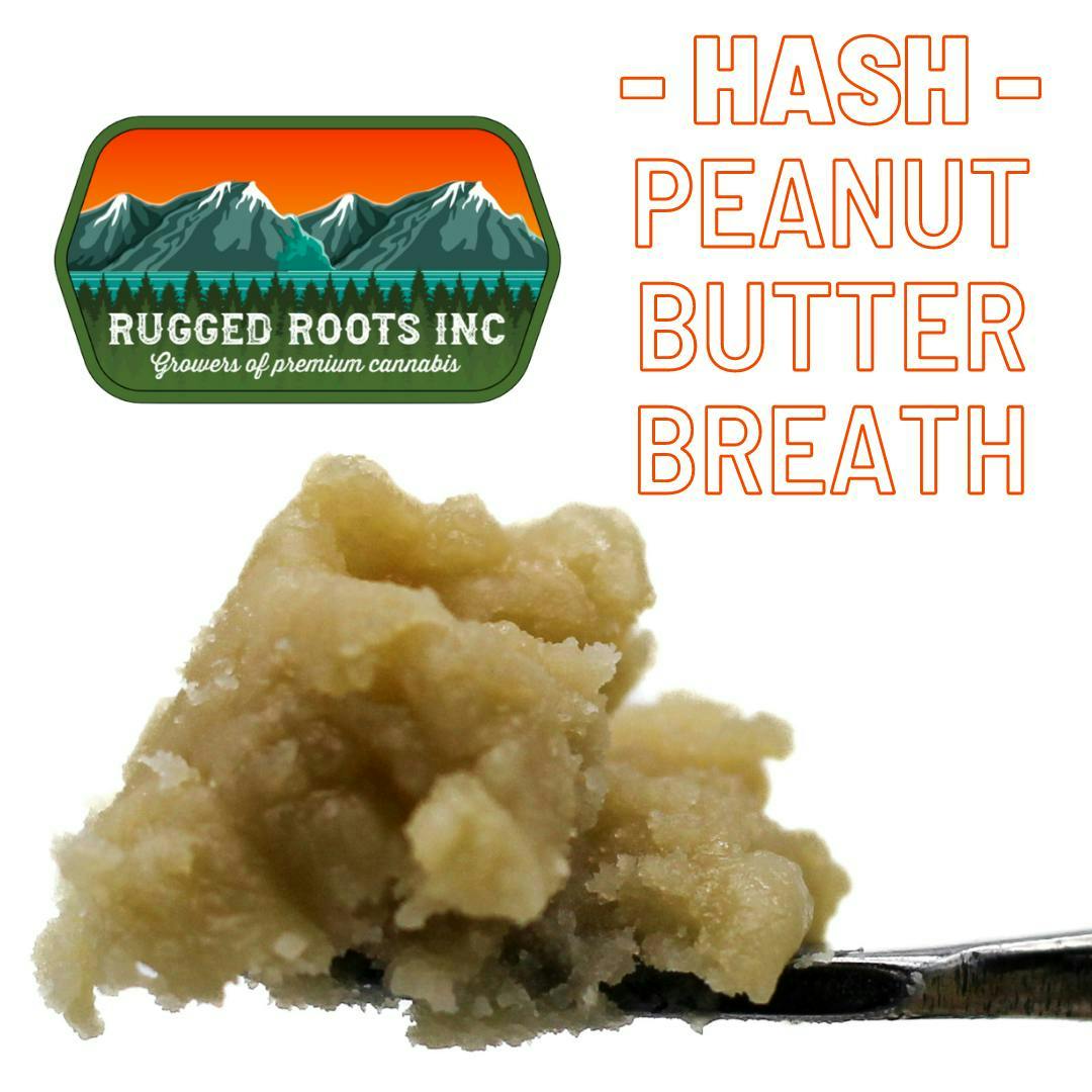 Rugged Roots - Hash Peanut Butter Breath 1g