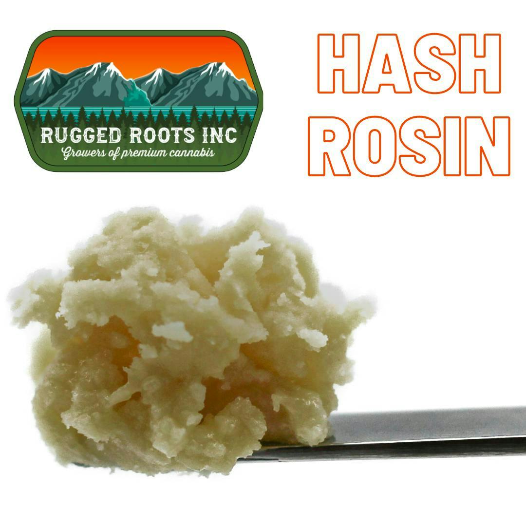 Rugged Roots - Hash Rosin Rainbow Driver 1g