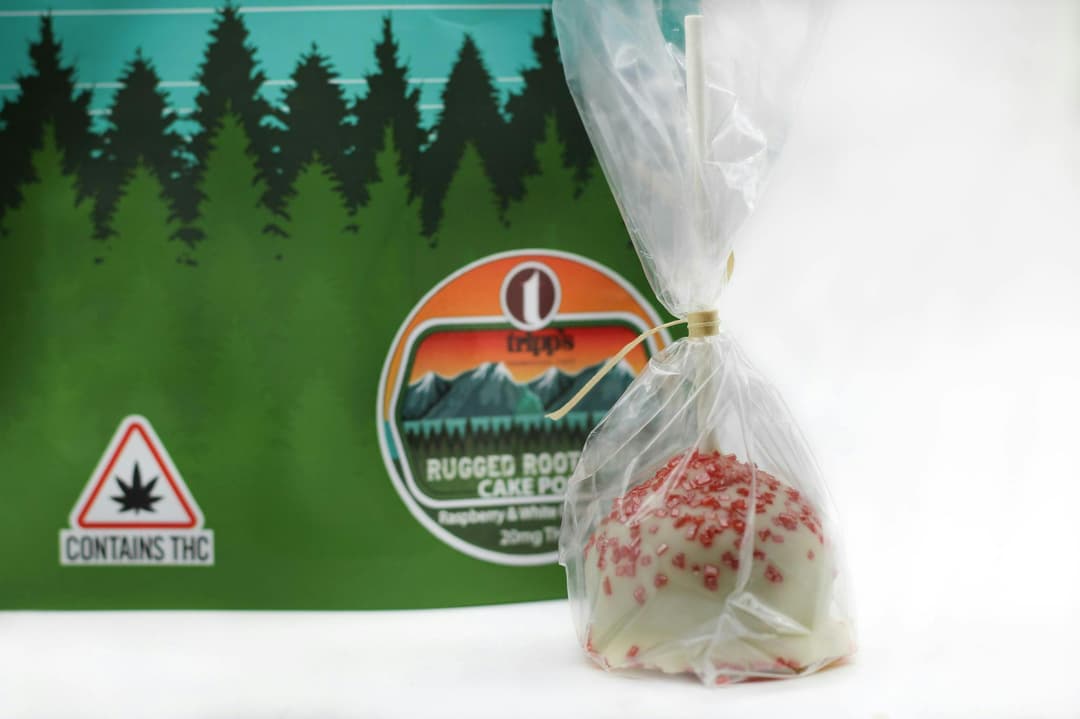 Rugged Roots - Raspberry White Chocolate Cake Pop 20mg